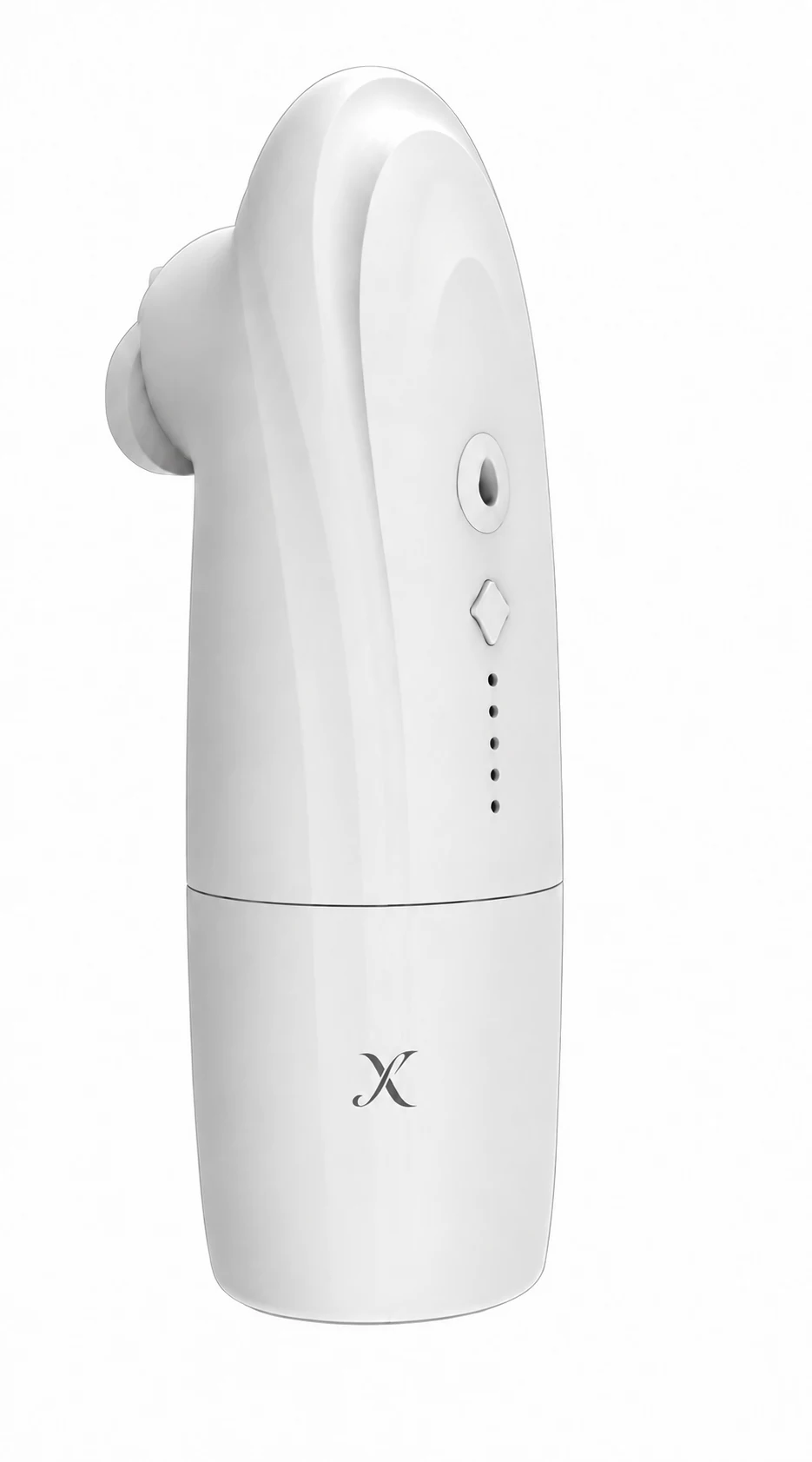 X SP30 Plug-in diffuser with a standalone X monogram fitted to its housing.