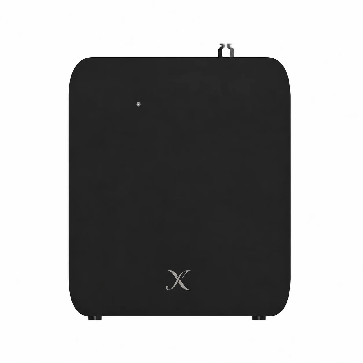 X X1000 Smart Commercial Smart Scent Diffuser with a standalone X monogram fitted to its housing.