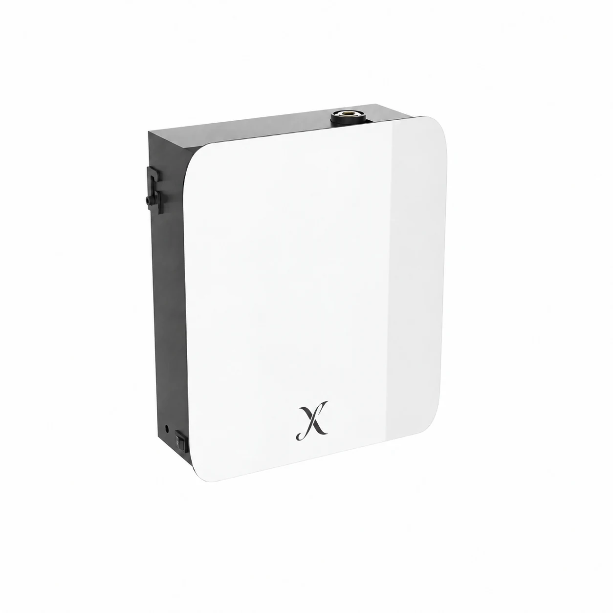 X X2000 Large Space Large Space Commercial Scent Diffuser with a standalone X monogram fitted to its housing.