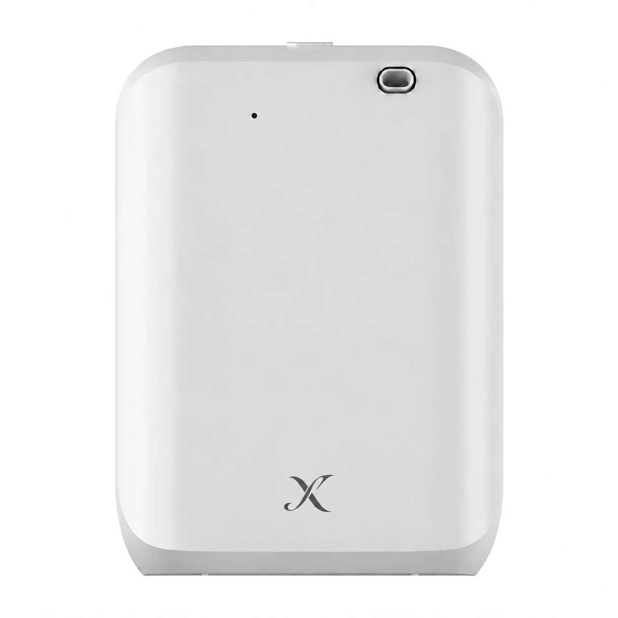 X X60 Mini Bluetooth Wall-Mounted Mini Bluetooth Wall-Mounted Scent Diffuser with a standalone X monogram fitted to its housing.