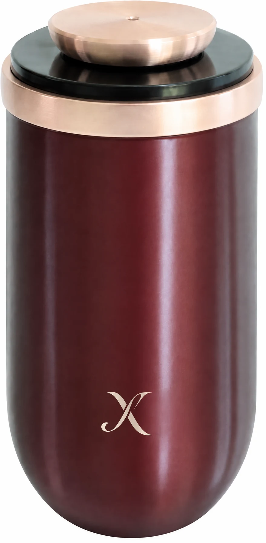 X A60 Car / portable diffuser with a standalone X monogram fitted to its housing.