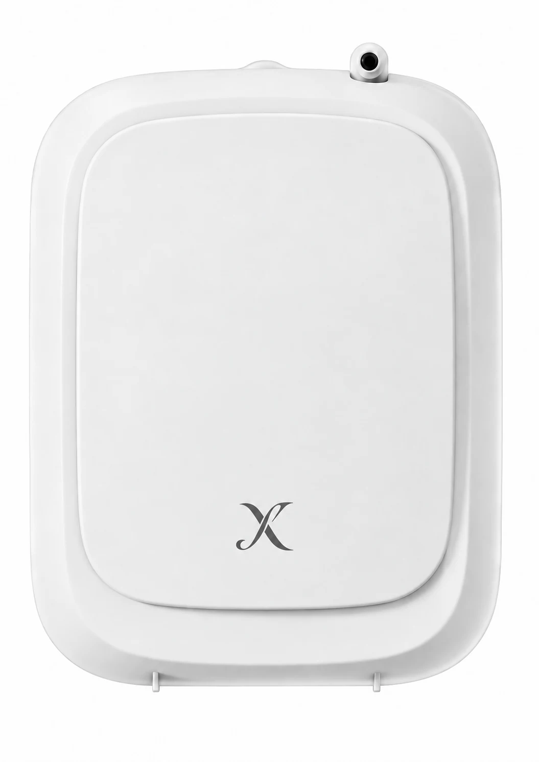 X AP10-4G Wall mounted diffuser with a standalone X monogram fitted to its housing.