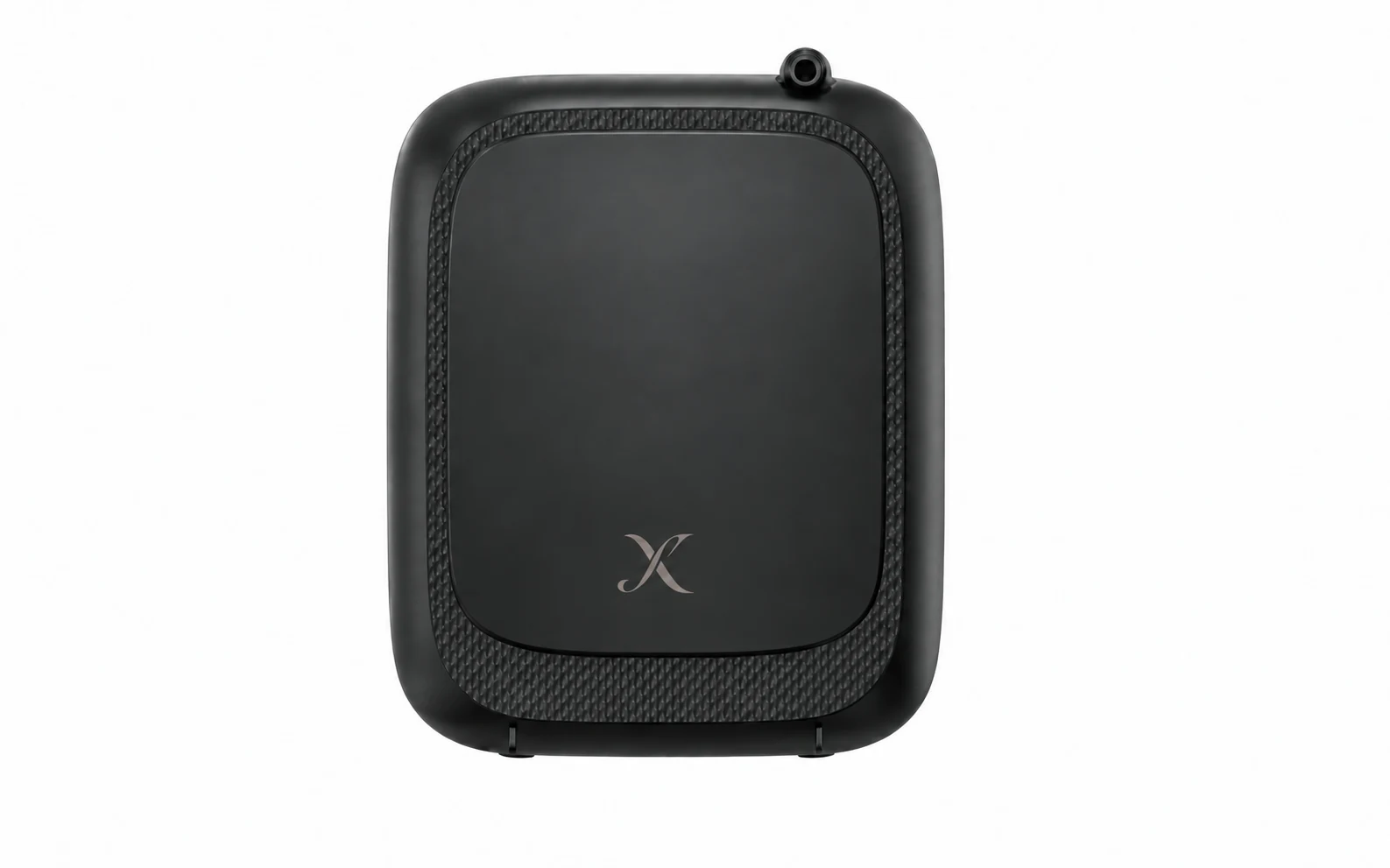 X AP10 Wall mounted diffuser with a standalone X monogram fitted to its housing.
